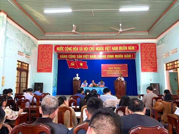 UBND xã Dur Kmăl tổ chức Hội nghị tổng kết nhiệm vụ phát triển kinh tế - xã hội, quốc phòng - an ninh năm 2025 và triển khai nhiệm vụ  năm 2026