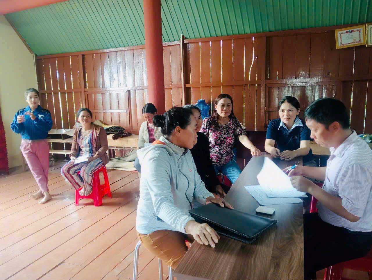 Tổ chức đối chiếu nợ tại các Tổ tiết kiệm và vay vốn do Hội quản lý