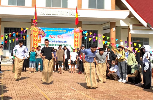 UBND xã tổ chức Hội thi Trò chơi dân gian mừng Xuân Bính Ngọ 2026